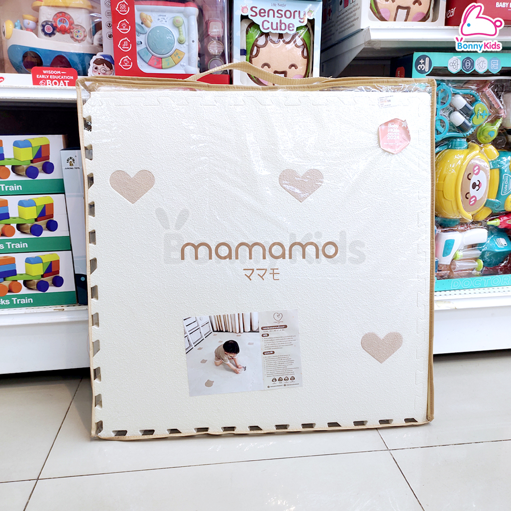 Mamamo (มามาโมะ) แผ่นรองคลานจิ๊กซอว์ แผ่นรองคลานเกรดพรีเมี่ยม หนาพิเศษ 1.4 cm. (แพ็คละ 6 แผ่น)
