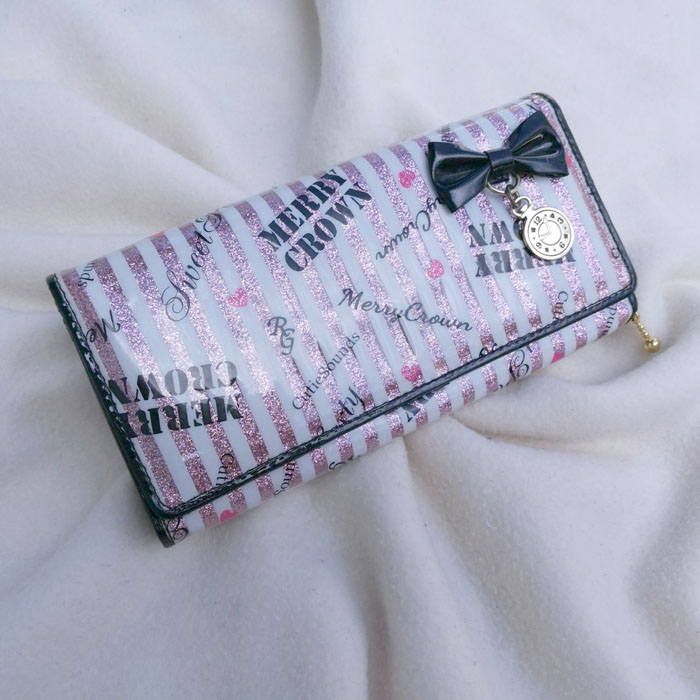 กระเป๋าสตางค์ใบยาว น่ารักมาก ช่องเยอะะะะะ /ของใหม่/