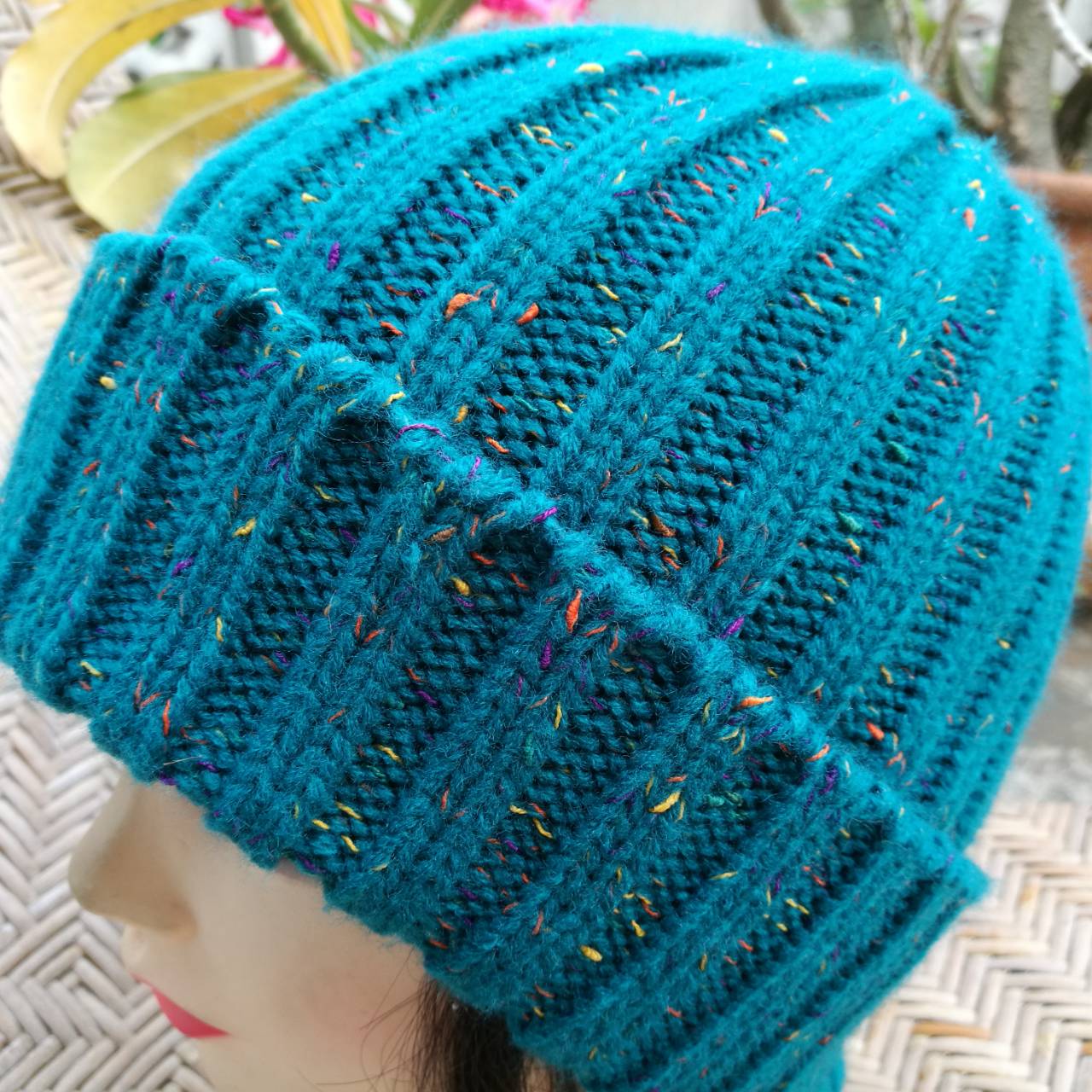 หมวกไหมพรมสีสวย ใส่อุ่น