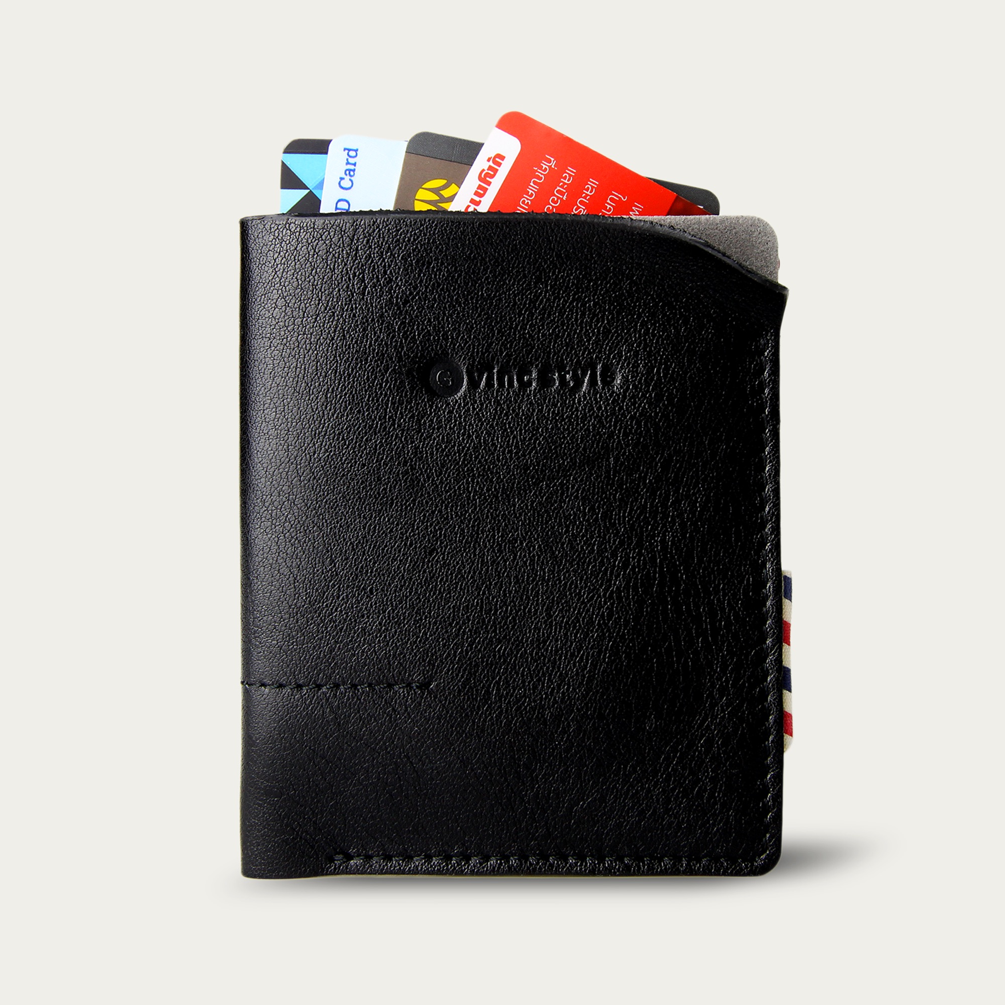 กระเป๋าใส่บัตร ซองบัตร Leather Card and Money Cover [CARD V.16]
