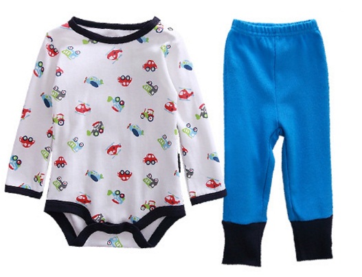 เซตเสื้อผ้าเด็ก Cuddle me แบรนด์แท้ บอดี้สูทแขนยาว+กางเกงขายาว+ผ้ากันเปื้อน