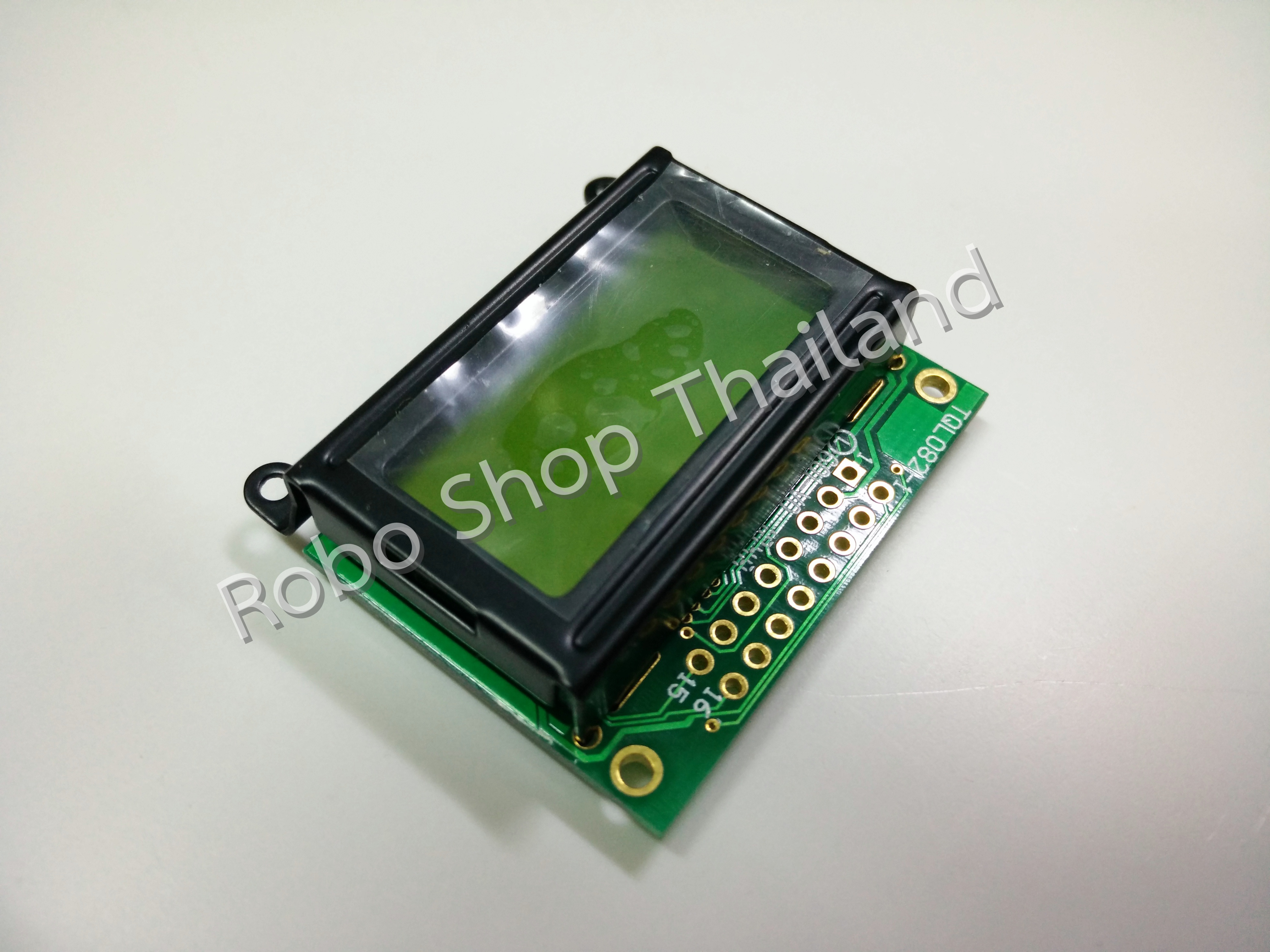 LCD 8x2 Yellow