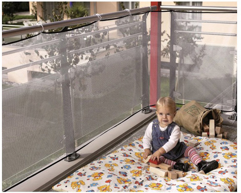 NanaBaby ตาข่ายระเบียง ที่กันตกระเบียง Balcony Safety Net ขนาด 3 เมตร