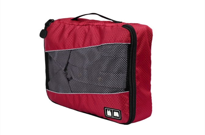 Bagsmart กระเป๋าจัดระเบียบเดินทาง 3 ใบต่อชุด ใส่เสื้อ, กางเกง, กระโปรง, ผ้าขนหนู (Bagsmart Packing Cubes 3-Pcs Travel Organizer)