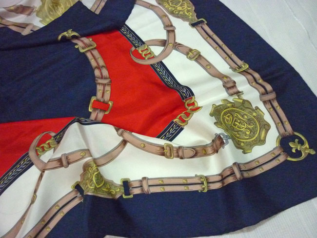 ผ้า silk 100% ผูกคอ ผูกผม