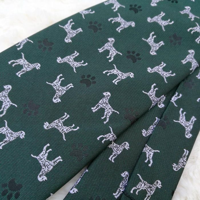 เนคไท BRICK HOUSE Silk Tie ลายหมาน่ารักมาก