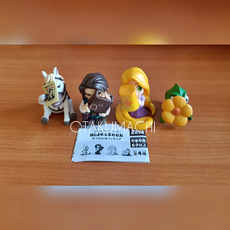กาชาปองฟิกเกอร์ราพันเซล Tangled Hide & Seek Figure