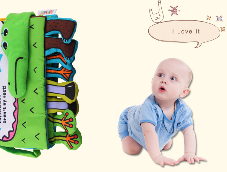 หนังสือผ้า Whose Feet? - Hey...those aren't my feet!