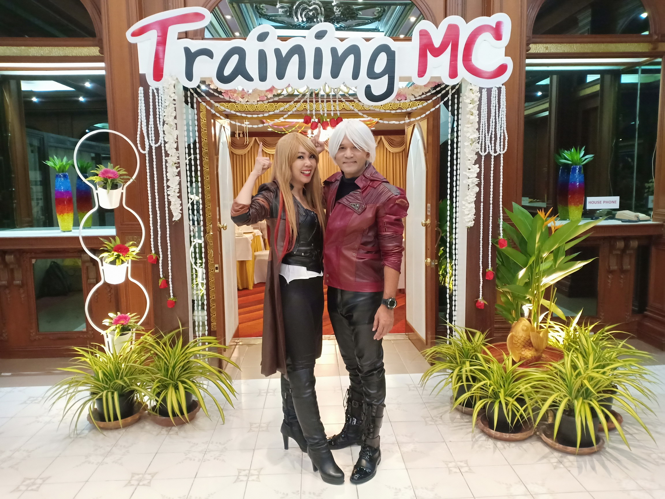 งานเลี้ยง "Training MC" แต่งชุดไทยไปเป็น MC 22/07/2561
