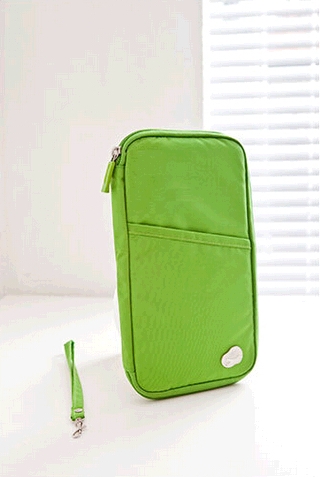 กระเป๋าใส่พาสปอร์ต กระเป๋าใส่หนังสือเดินทาง อเนกประสงค์ มีสายคล้องมือ ใส่เอกสารได้เยอะ พกพาสะดวก กันน้ำ คุณภาพดี