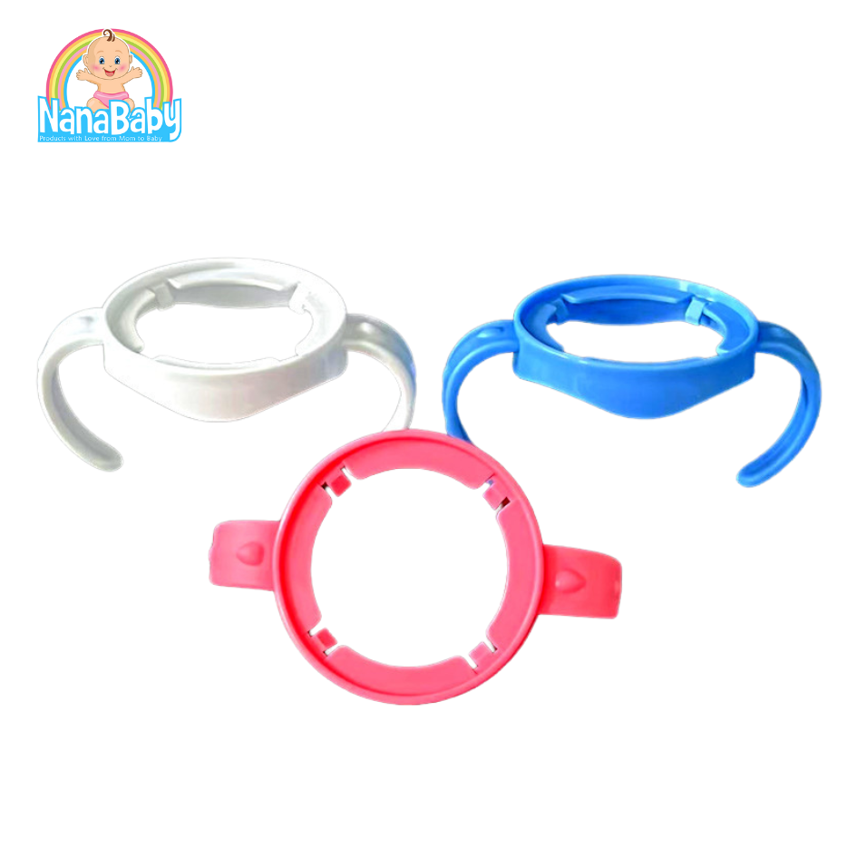 ที่จับขวดนม หูจับขวดนมคอกว้าง หูขวดนม สำหรับขวดนม Avent รุ่น Natural ทุกขนาด