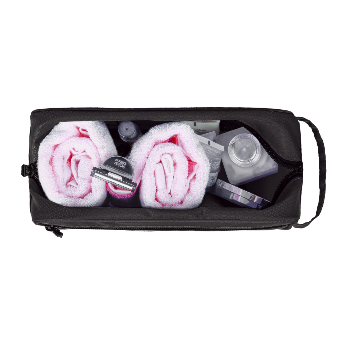 Bagsmart กระเป๋าจัดระเบียบเดินทาง 4 ใบ กันน้ำ พกพาสะดวก ใส่เสื้อผ้า, อุปกรณ์ไอที, อุปกรณ์น้ำ และรองเท้า (Black)