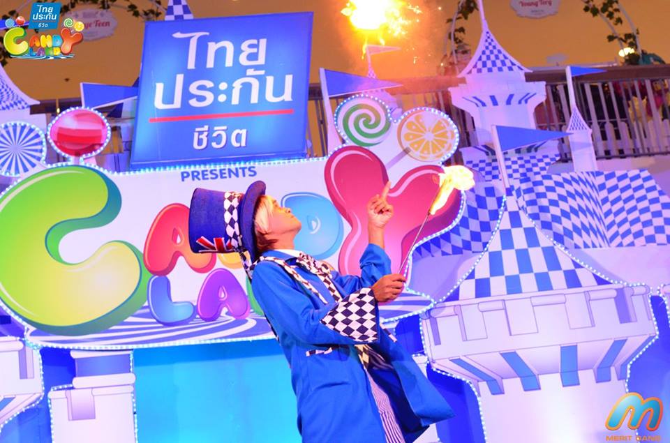 Bubble Show บับเบิ้ลโชว์ โชว์ฟองสบู่ ฟองสบู่ยักษ์ งาน ไทยประกันชีวิต 6 - 11/10/2558