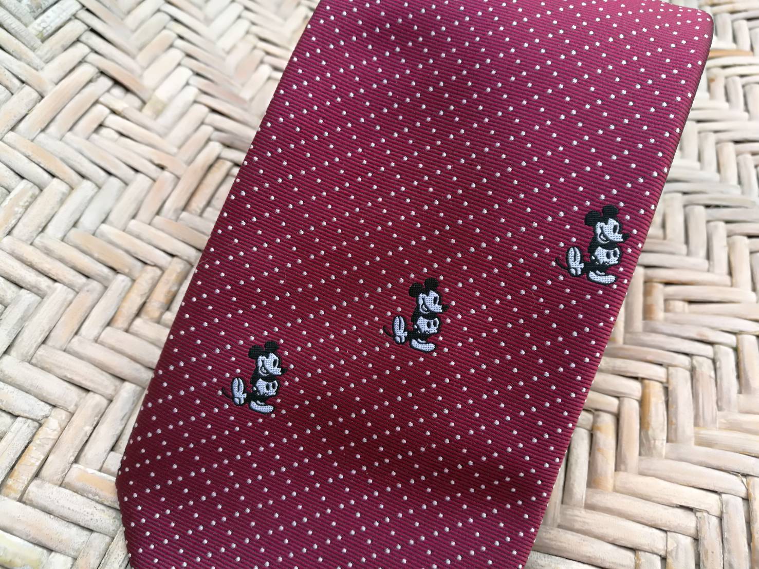 เนคไท MickeyMouse ลิขสิทธิ์แท้ Disney