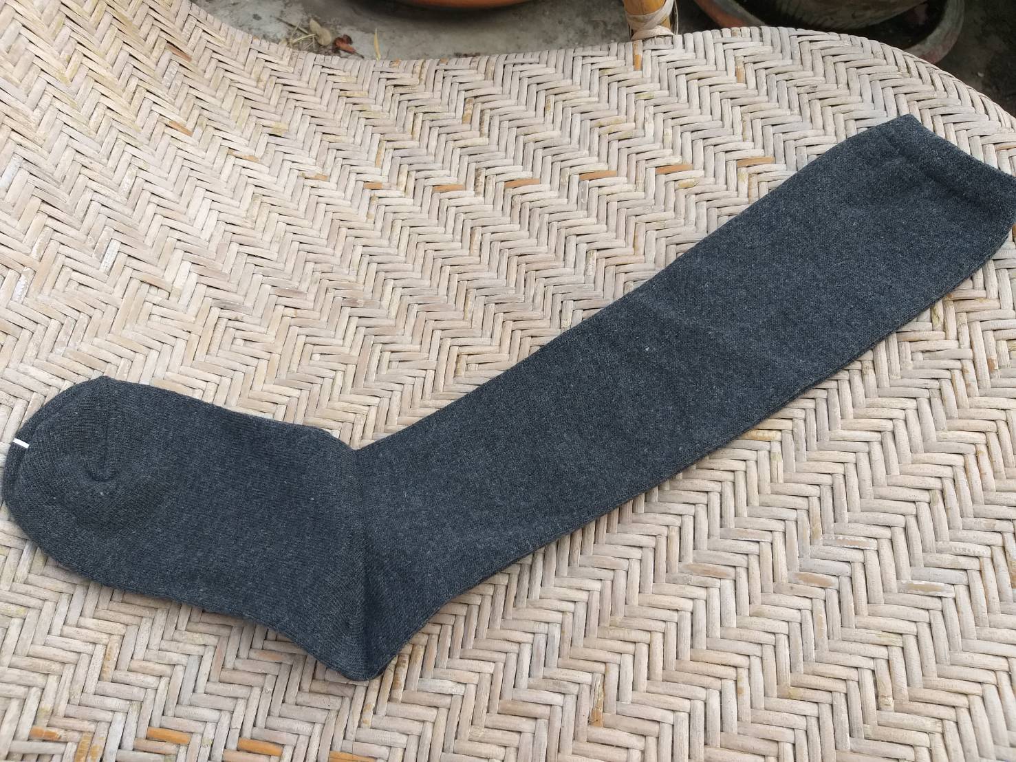 ถุงเท้ายาว ถุงเท้าขนสัตว์ เนื้อดี อุ่นมาก