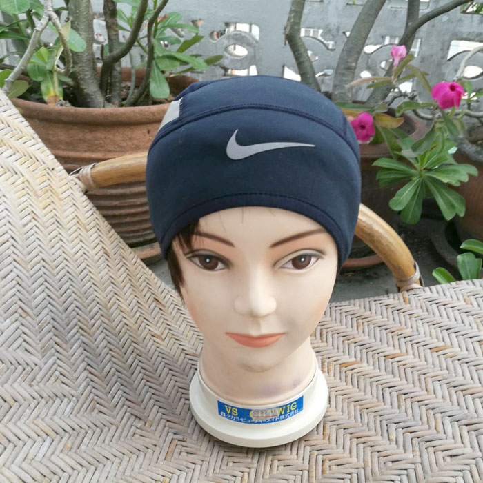 หมวกขี่จักรยาน NIKE แท้ บุฟลีซนุ่ม ใส่หน้าหนาว