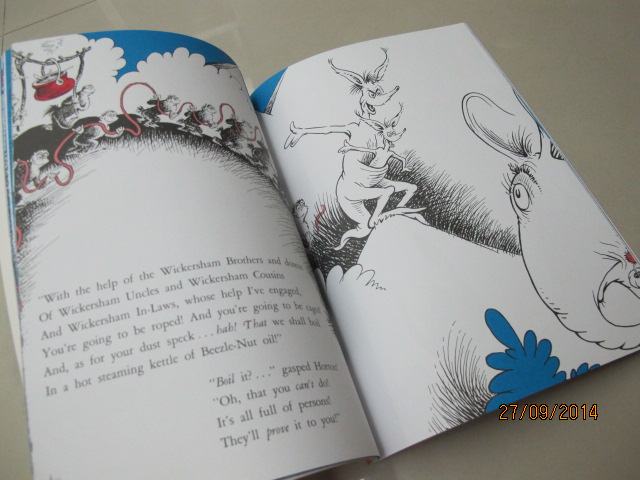 Horton Hears a Who! by Dr. Seuss หนังสือนิทาน ดร.ซูสส์ ปกอ่อนเล่มโต