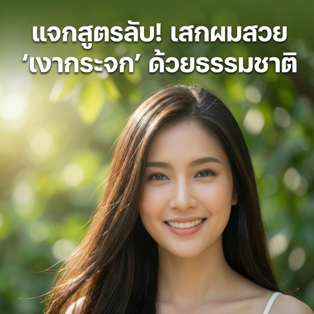 แจกสูตรลับหมักผมธรรมชาติ