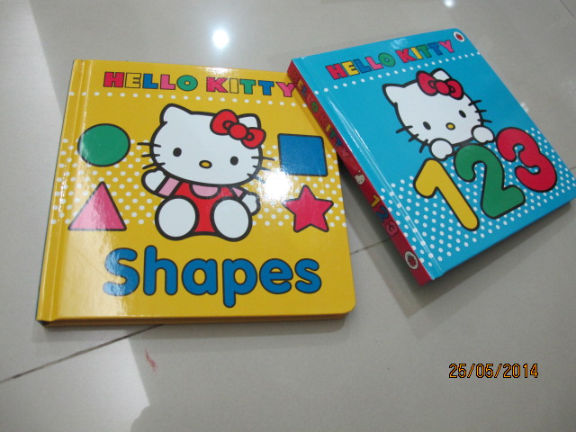 Ladybird Board Book : Hello Kitty 1 2 3 บอร์ดบุ๊คเลดี้เบิร์ด เฮลโล คิตตี้ 1 2 3
