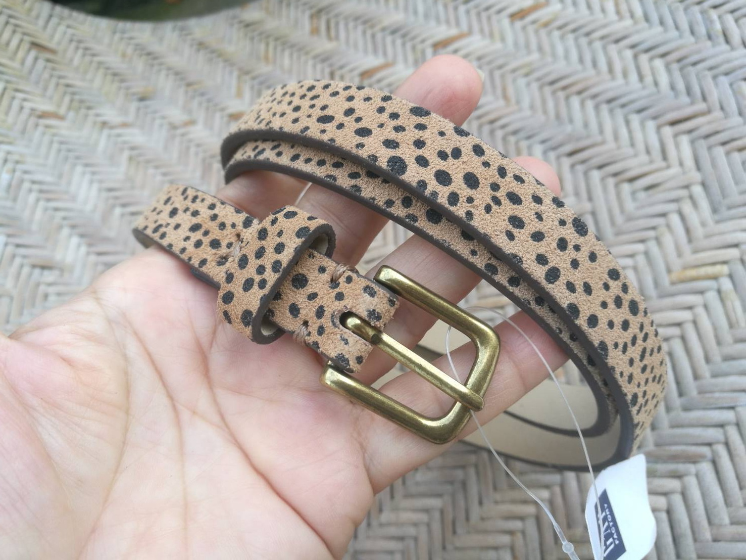 เข็มขัดหนังวัวแท้ GAP สวยน่ารักมาก (ของใหม่)