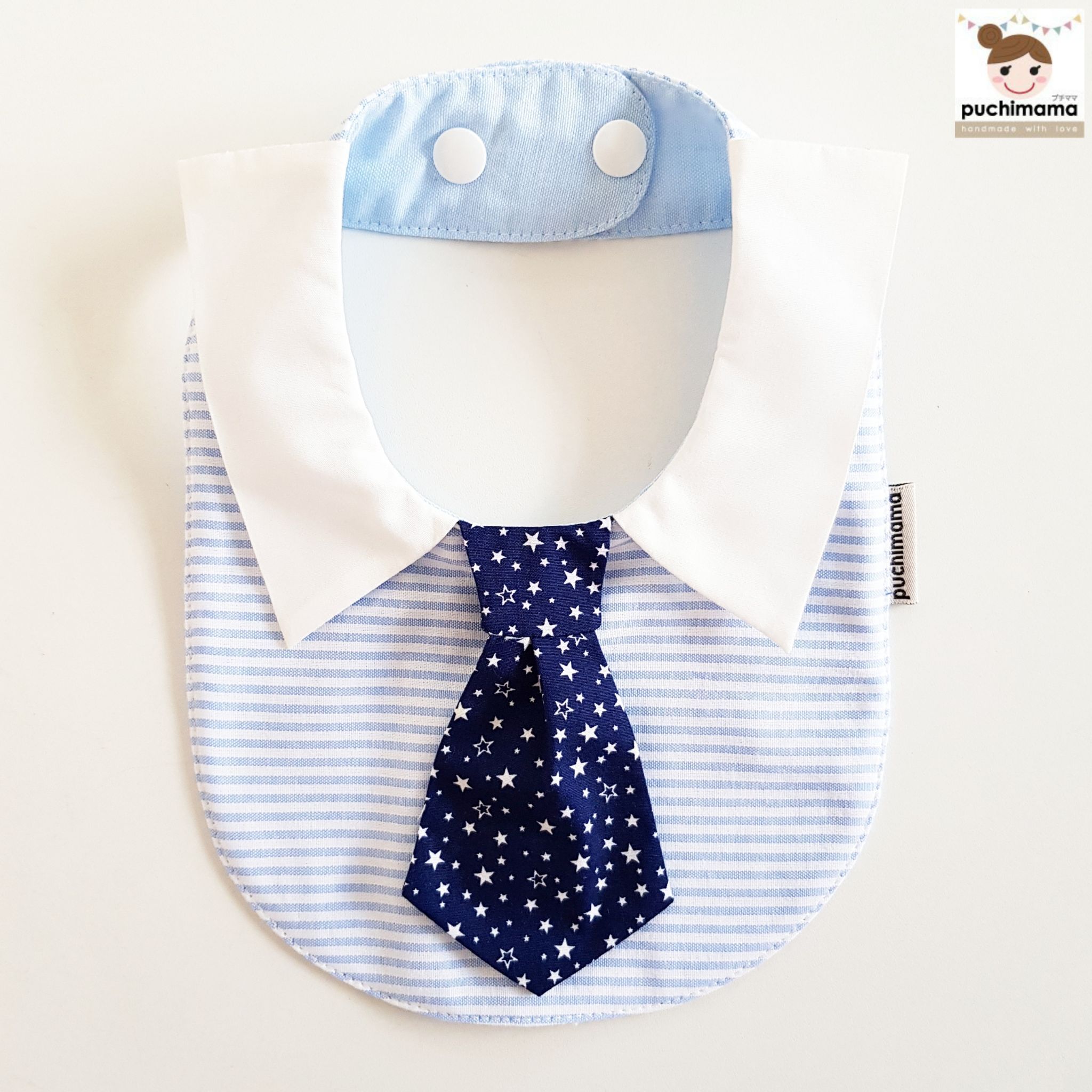 Puchimama "Necktie" Bib