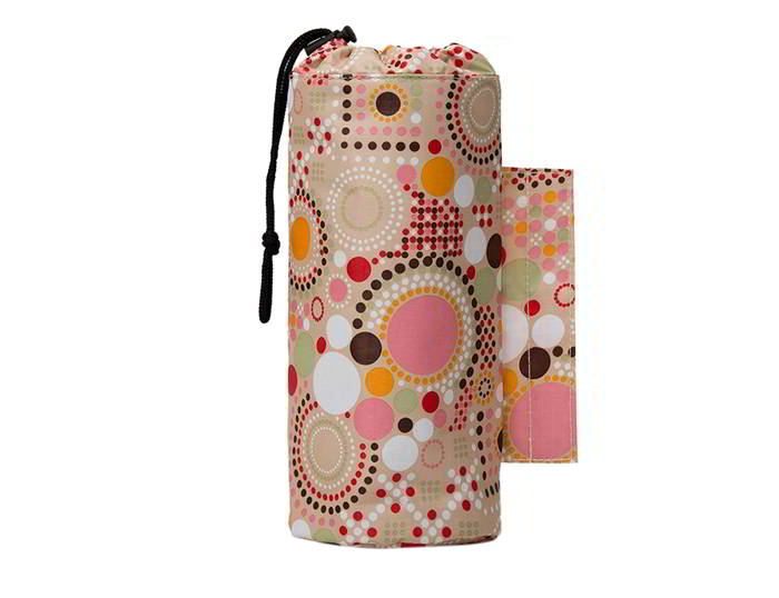 Ecosusi กระเป๋าคุณแม่ กระเป๋าสัมภาระคุณแม่ กระเป๋าแม่ลูกอ่อน แขวนรถเข็นเด็กได้ หิ้ว สะพายไหล่ได้ (Pink)