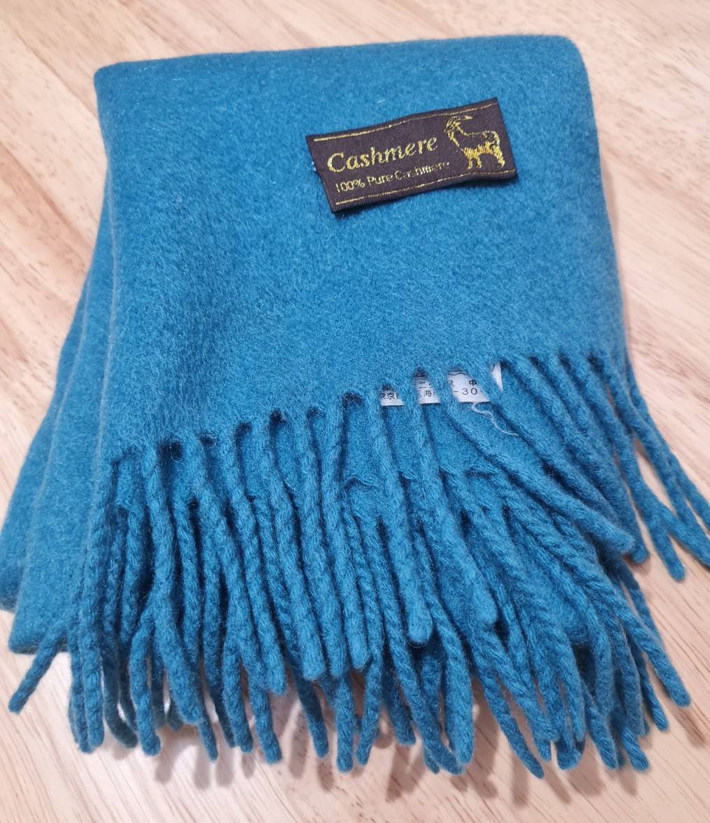 ผ้าพันคอ Cashmere (มือ1) สีสวยมาก