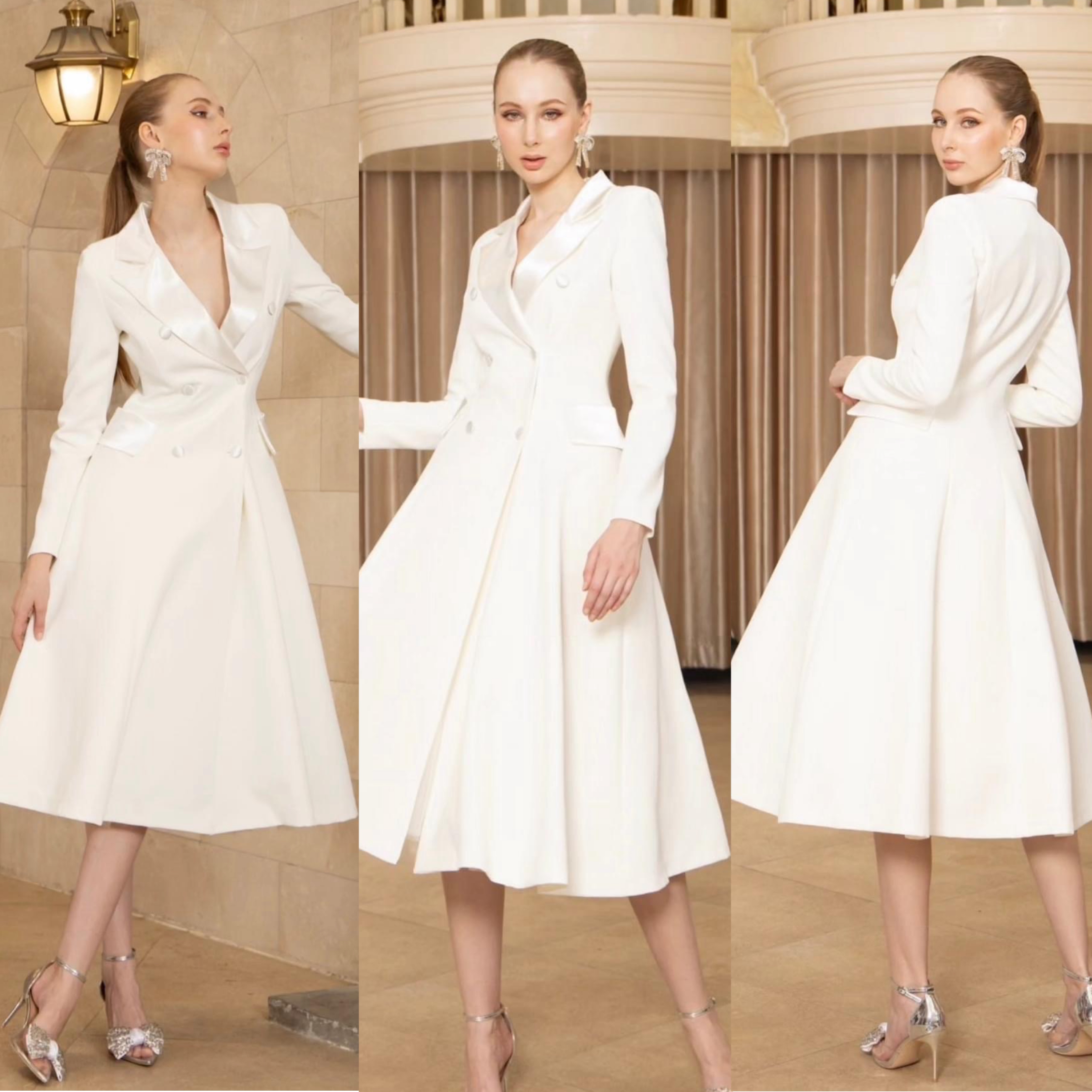 เดรสปกเลื่อมกระโปรงบาน+กระโปรงสุ่ม งาน ผ้าเนื้อดี ผ้าสวยสุดๆ : สินค้าคุณภาพ (พร้อมส่ง)