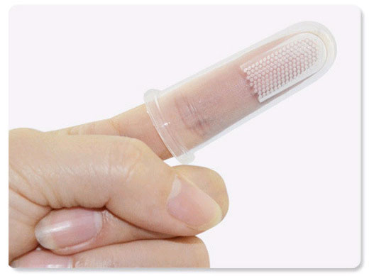 แปรงสีฟันเด็กทารก แปรงฟันเด็กทารก แปรงนวดเหงือก แปรงสีฟันสวมนิ้ว แปรงสวมนิ้ว ซิลลิโคนนิ่ม ทนความร้อนสูง NanaBaby