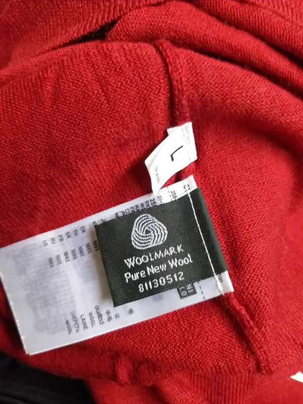 เสื้อไหมพรมขนสัตว์ Uniqlo Sz M