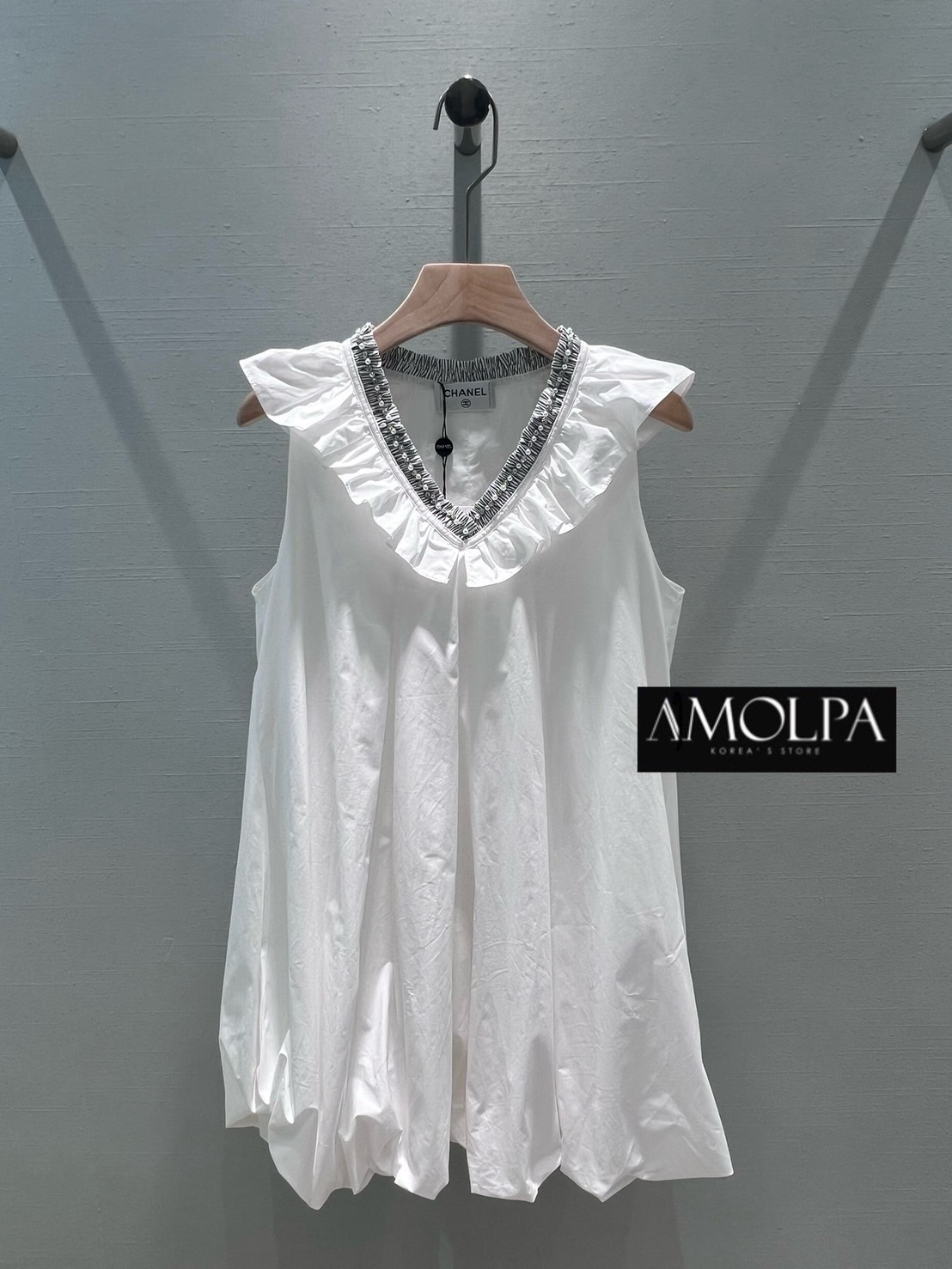 DRESS CC. มีน้ำหนัก ใส่ออกงาน ใส่เดินห้างชิวๆ งานสวยม๊าก สวยหรู . สินค้าคุณภาพ (พร้อมส่ง) .