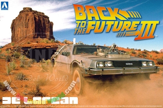 [เปิดจอง] 1/24 BACK TO THE FUTURE DELOREAN from PART III & RAILROAD Ver.