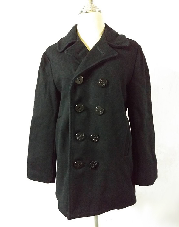 โค้ทขนสัตว์อย่างหนาติดลบ U.S. 740N PEA JACKET อก42