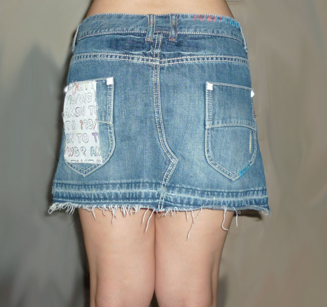 กระโปรงยีนส์แบรนด์ดัง 179/WG แนวเซอร์เก๋มาก 33-38-12