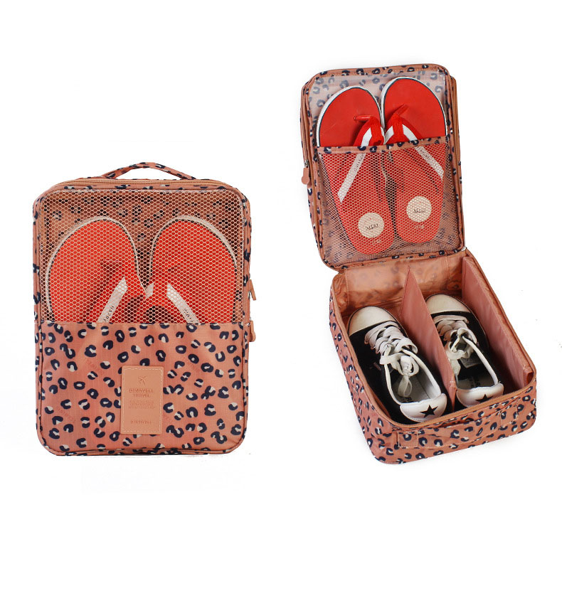 DINIWELL กระเป๋าใส่รองเท้าสำหรับเดินทาง หรือเล่นกีฬา ผลิตจากโพลีเอสเตอร์คุณภาพดี กันน้ำ มี 5 สี 5 ลายให้เลือก