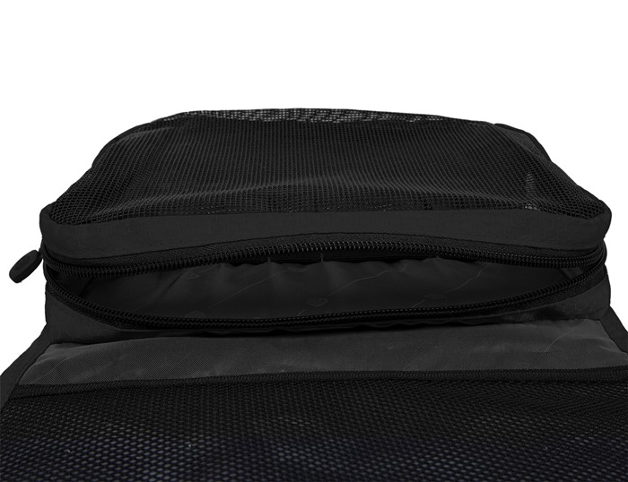 Bagsmart กระเป๋าใส่อุปกรณ์อาบน้ำ คุณภาพสูง ใส่อุปกรณ์อาบน้ำ แขวนได้ สำหรับเดินทาง ท่องเที่ยว (Black)