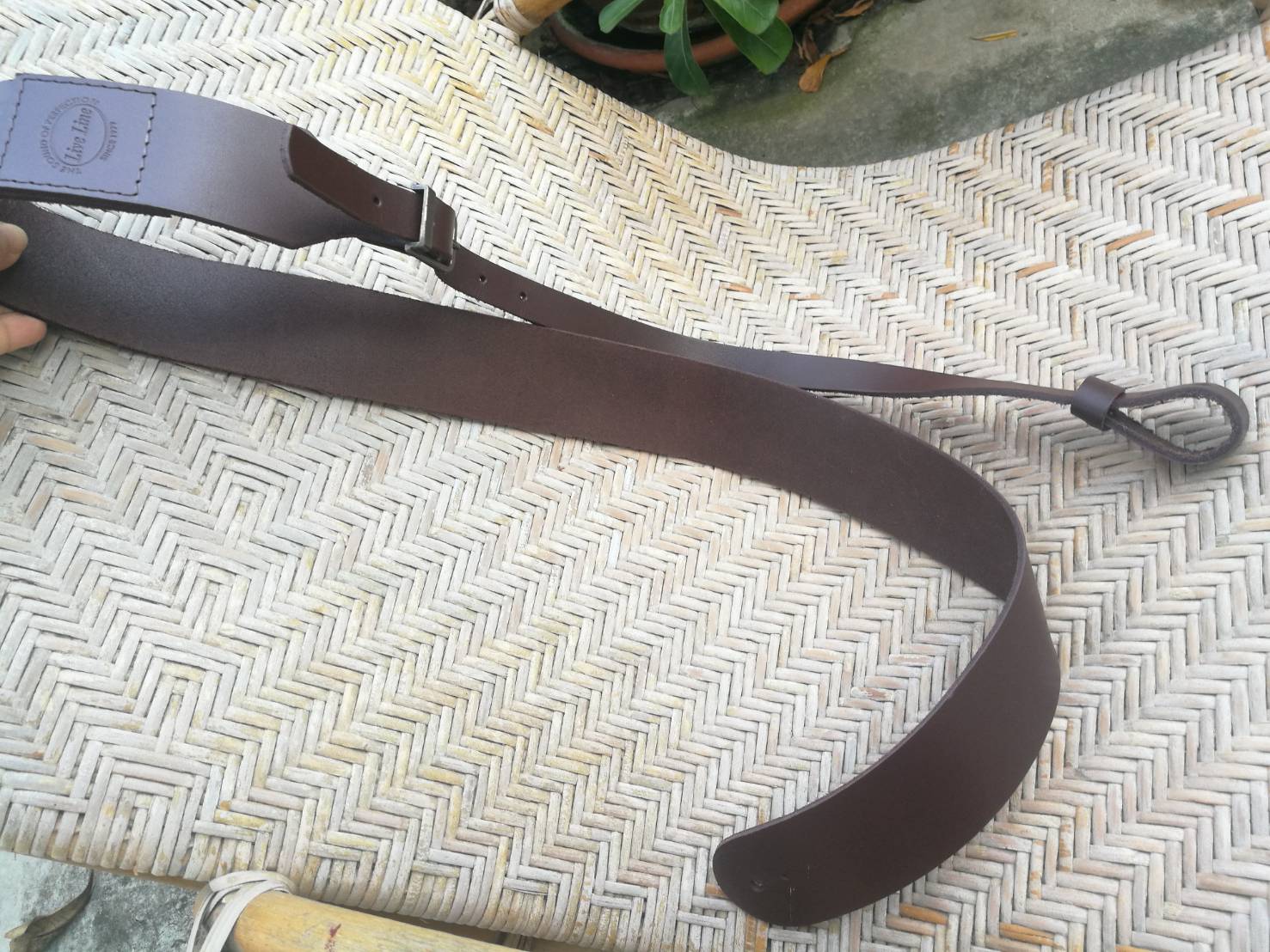 สายกระเป๋าหนังแท้ เส้นใหญ่ (ของใหม่)