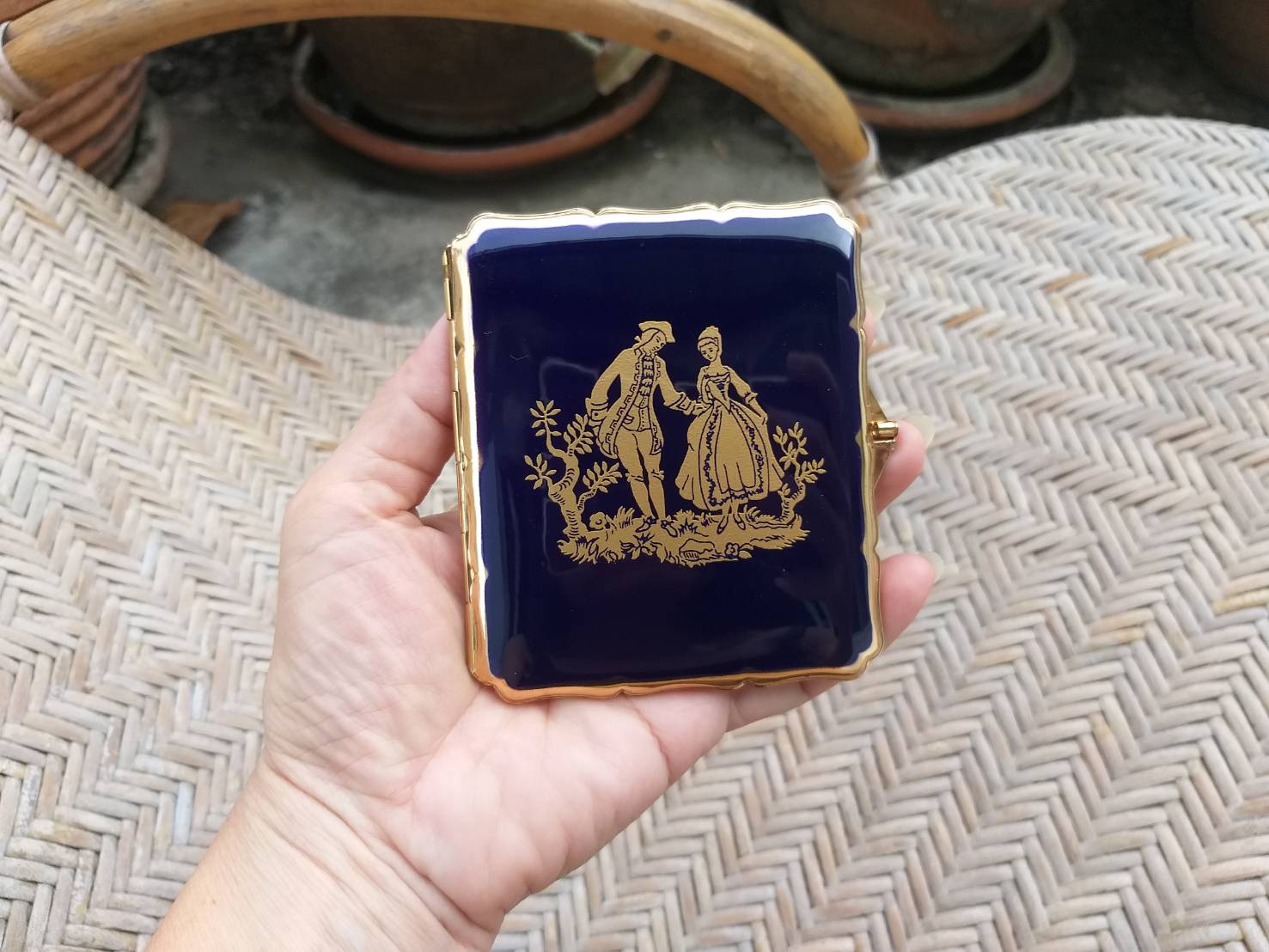 กล่องใส่บุหรี่ ใส่บัตร Stratton England Cigarette Case (ของใหม่)