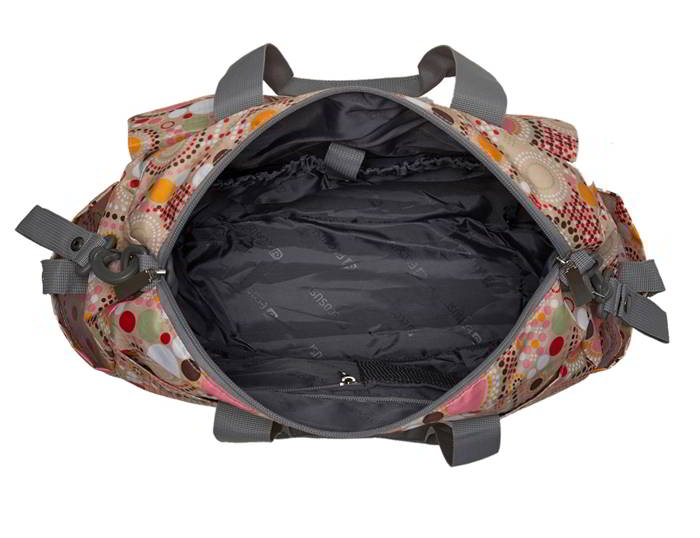 Ecosusi กระเป๋าคุณแม่ กระเป๋าสัมภาระคุณแม่ กระเป๋าแม่ลูกอ่อน แขวนรถเข็นเด็กได้ หิ้ว สะพายไหล่ได้ (Pink)