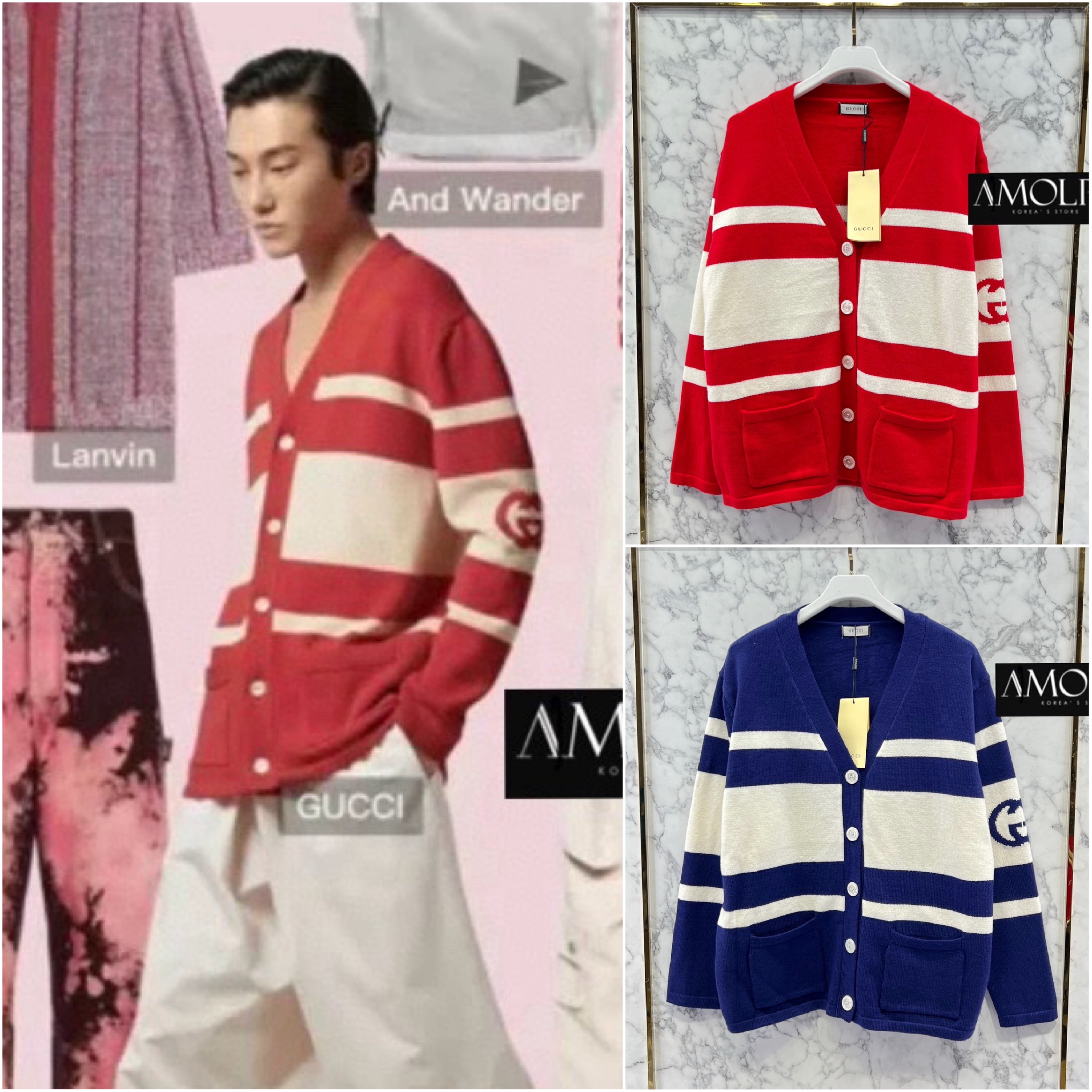 เสื้อไหมพรมคาดิแกน เกรดไฮเอน หนานุ่ม GUCCI KNIT เนื้อผ้าดีม๊าก ผ้าใส่สบายมากกกก ห้ามพลาดเลยนะคะ ใส่สบายสุดๆ : สินค้าคุณภาพ (พร้อมส่ง)