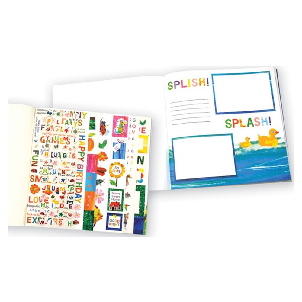 The World of ERIC CARLE : Deluxe Very Hungry Caterpillar Scrapbooking - Simple 1-2-3 หนังสือประดิษฐ์อัลบั้มภาพ อิริค แคลร์ หนอนจอมตะกละ