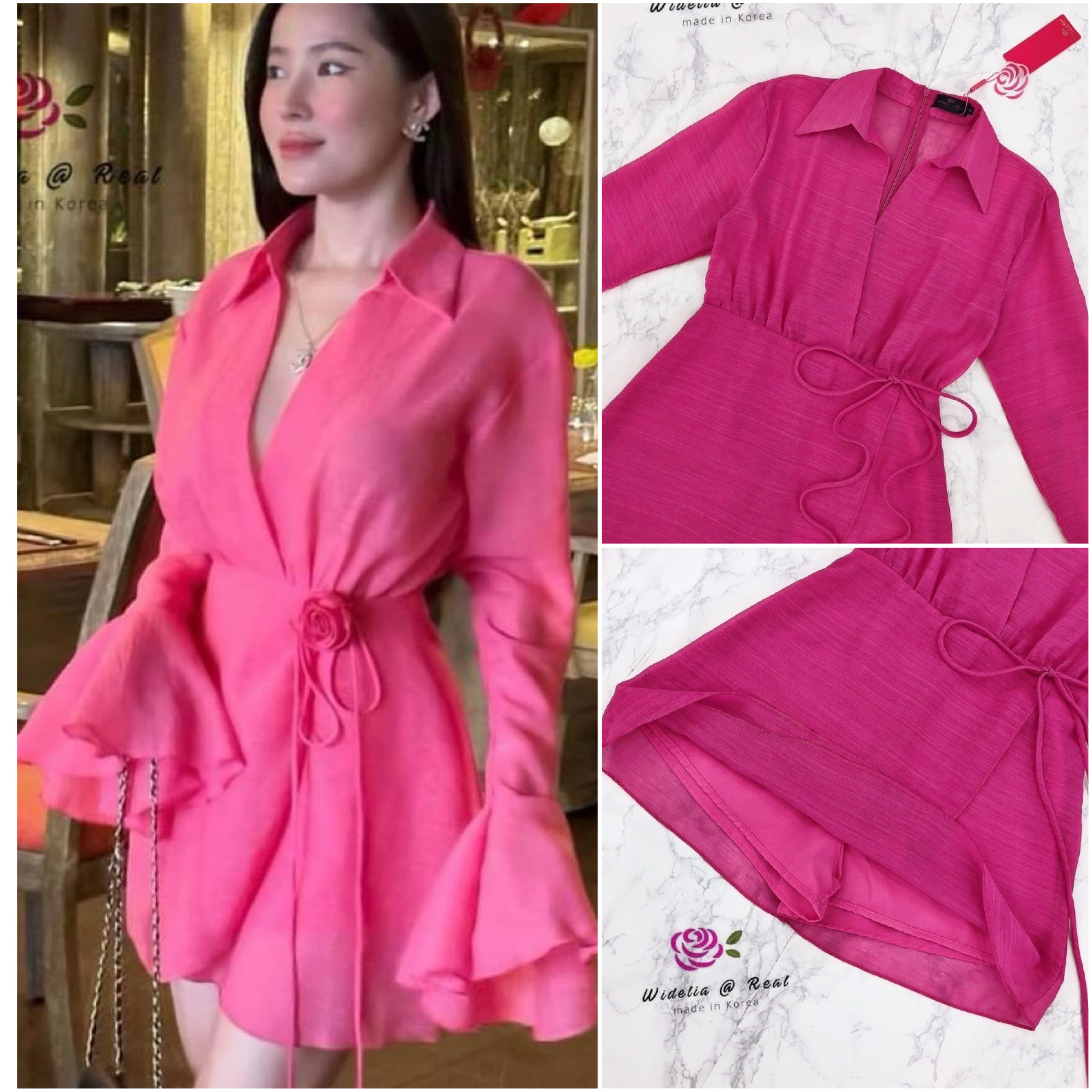 จั้มสูทสั้นตัวสวยทรงดี รุ่นนี้น่ารักมากๆ ดีเทลเก๋ด้วยผ้าเนื้อสวยมี Texture ลายดอกกุหลาบสวยทั้งตัว ใส่สบาย สินค้าคุณภาพ (พร้อมส่ง)