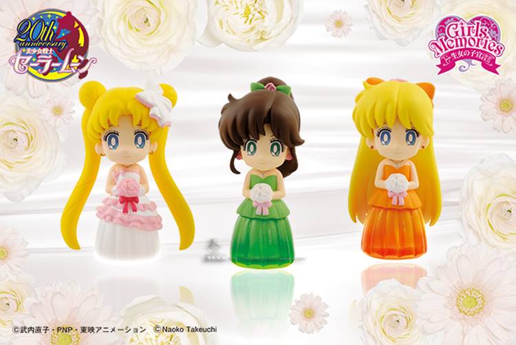 พร้อมส่ง sailor moon stelar coller collection vol2 ครบชุดกับมีเศษเซเลนิตี้