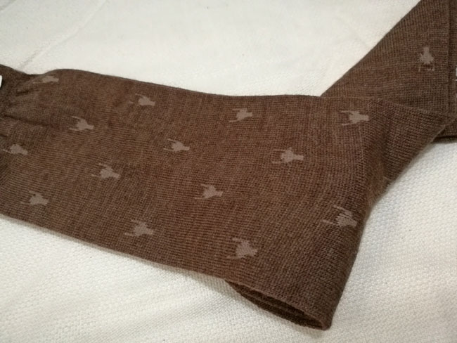 ถุงเท้าชาย เนื้อผสมขนสัตว์