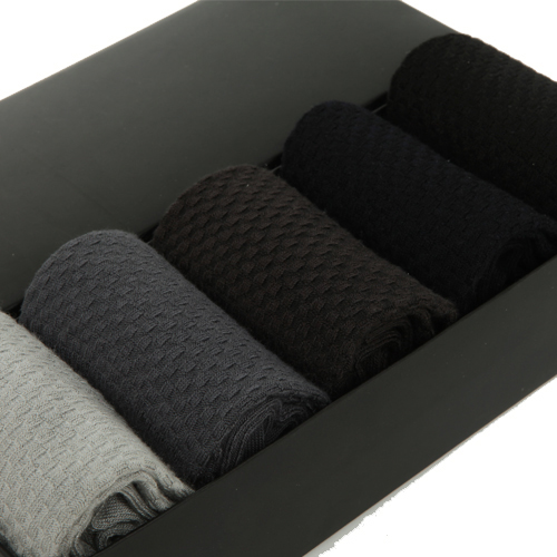 [แพค 5 คู่] ถุงเท้าไซส์ใหญ่ 47-50 แบบหนาพิเศษ กันหนาว KR1042