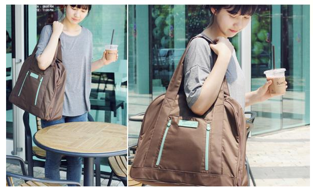 กระเป๋าสะพายขนาดใหญ่พิเศษ อเนกประสงค์ ภายในใส่ของได้จำนวนมาก ทำจากไนล่อนกันน้ำ ทนทาน