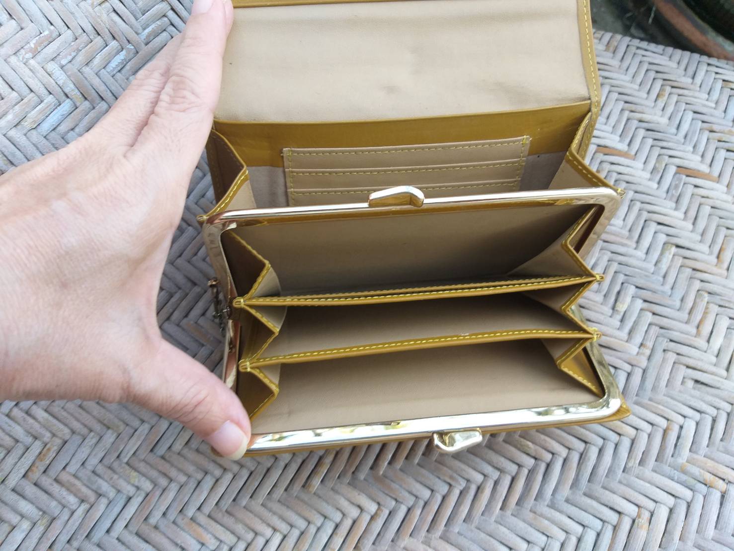 กระเป๋าสตางค์หนังแท้ GINO RIMOLDI สวยมาก