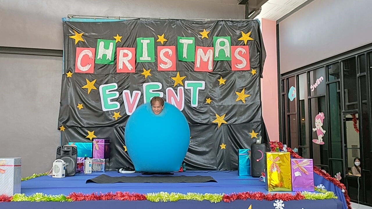 Balloon Man บอลลูนแมน โชว์ลูกโป่งยักษ์ การแสดง โชว์ 26/12/2564