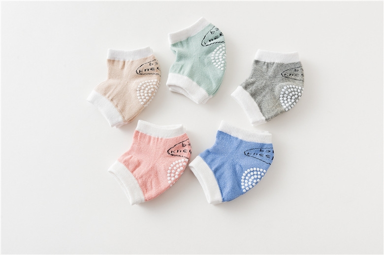 สนับเข่าเด็ก ที่รองเข่าคลาน ที่ใส่เข่าคลาน ถุงเข่า วัยหัดคลาน/หัดเดิน เด็กเล็ก มีกันลื่น Baby Knee Pads