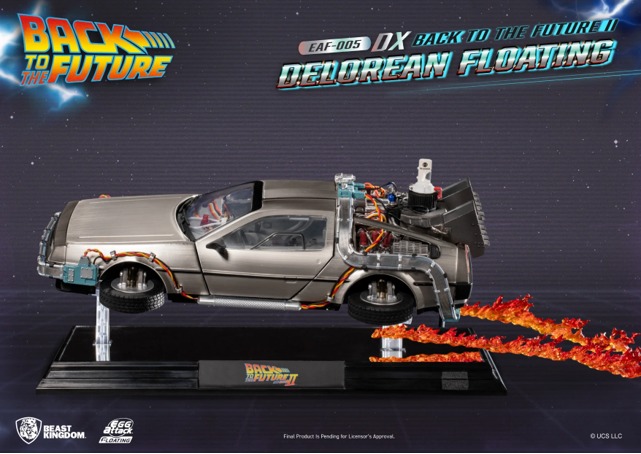 [เปิดจอง] Delorean: Back to the Future II Magnetic Floating (Egg Attack) (Deluxe)